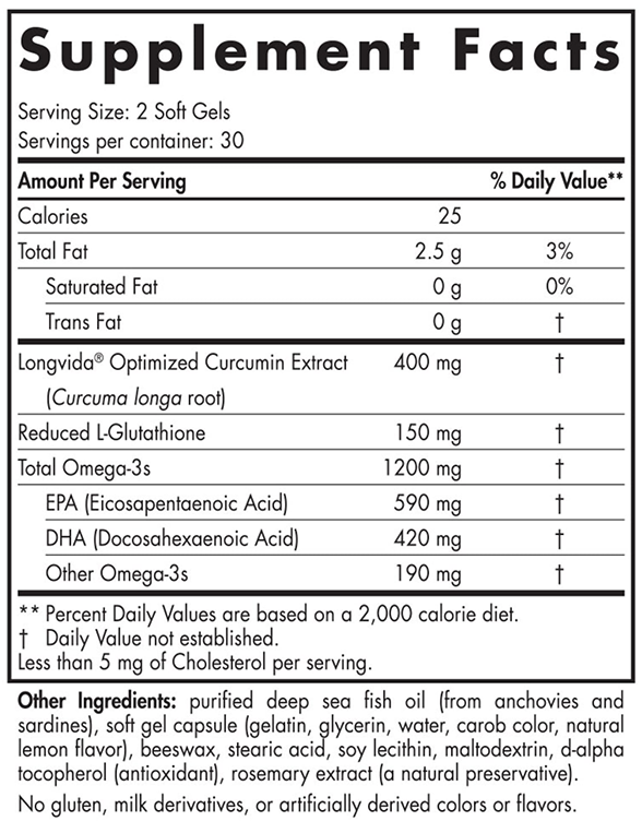 Nordic Naturals Omega Curcumin