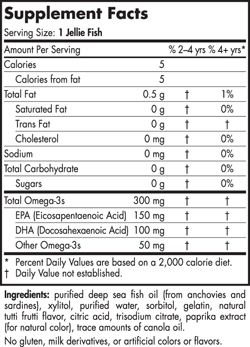 Nordic Naturals Nordic Omega-3 Fishies