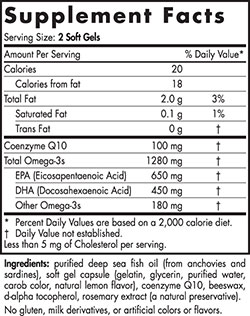 Nordic Naturals Ultimate Omega +CoQ10