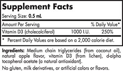 Nordic Naturals Vitamin D3 Vegan